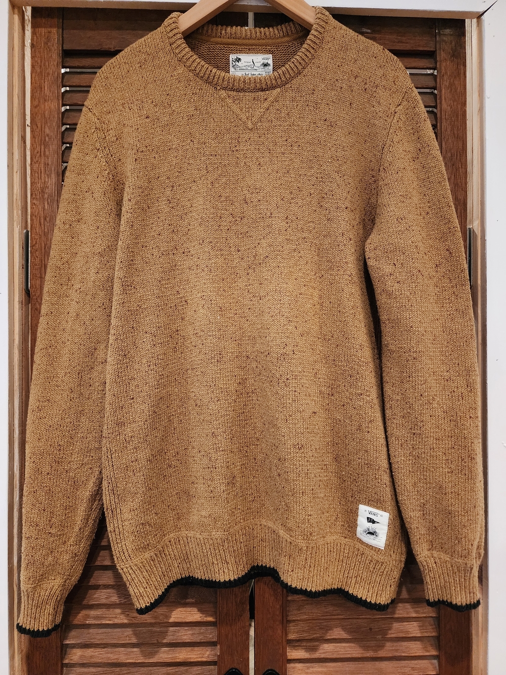 Vans & Joel Tudor collection Men's Crewneck Sweater Size L
